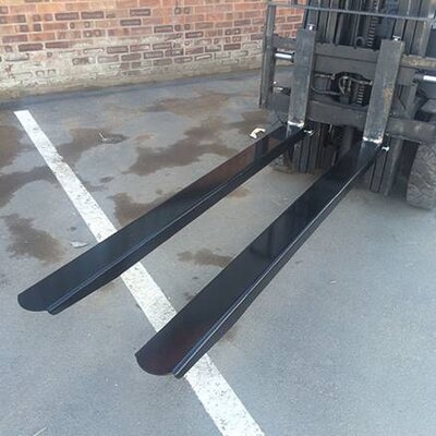 6 " Heavy Duty Bolt on Fork Extensions (Max Fork: 150 x 60mm)