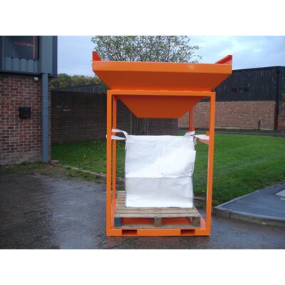 Static Bulk Bag Hopper with Fork Pockets