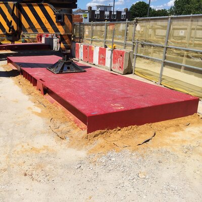 Steel Crane Mats