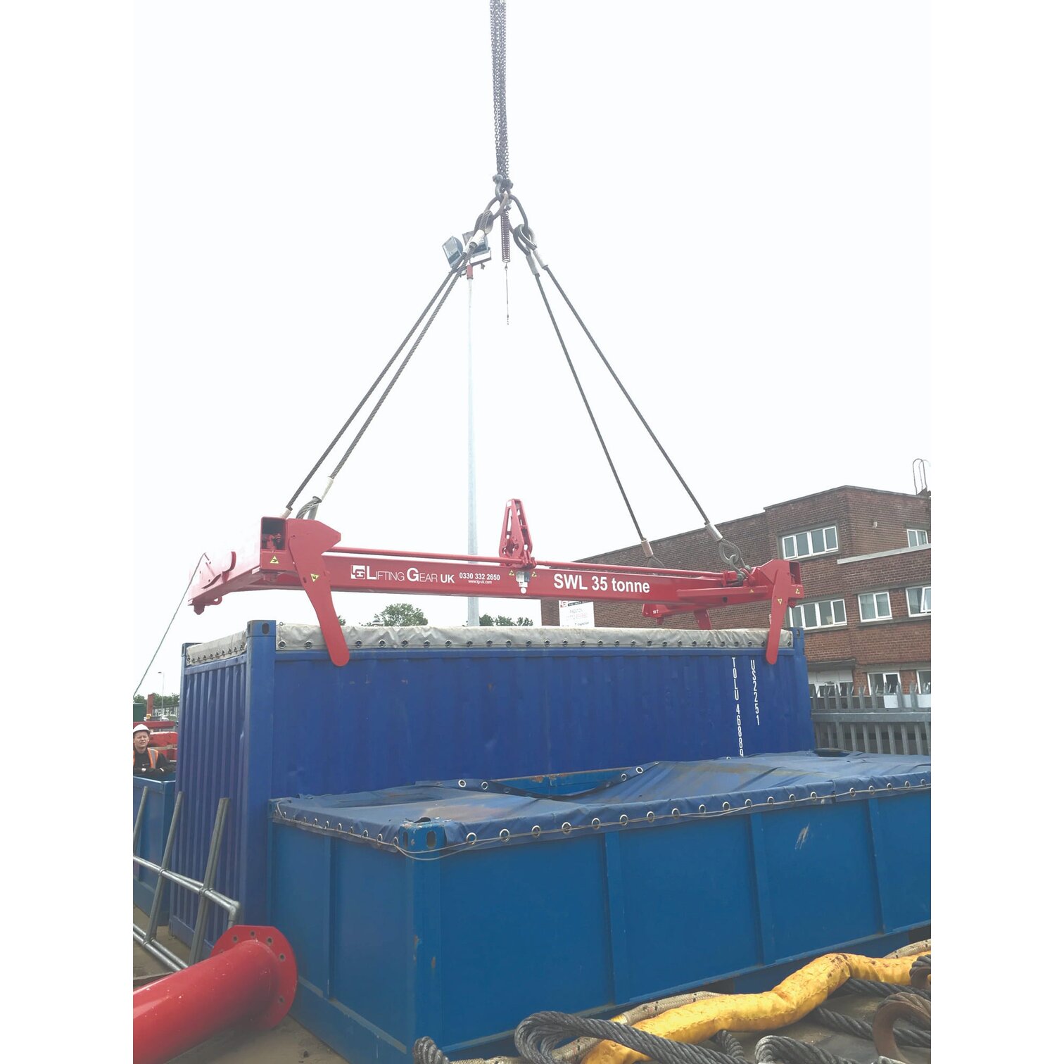 Container Lifting Frame | Lifting Gear UK