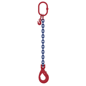 Chain sling 1-leg with safety hook