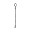 Chain sling 1-leg with swivel ball bearing safety hook