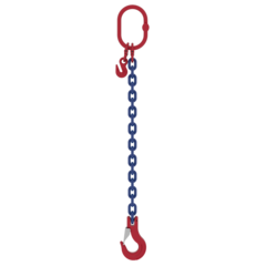 Chain sling 1-leg with latch hook