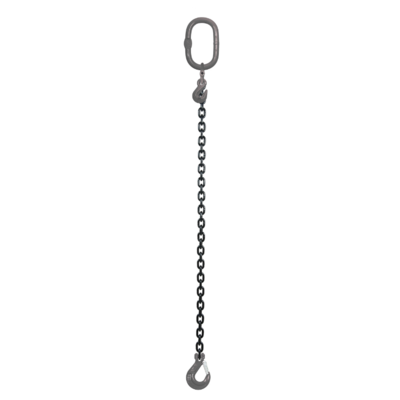 Chain sling 1-leg with latch hook