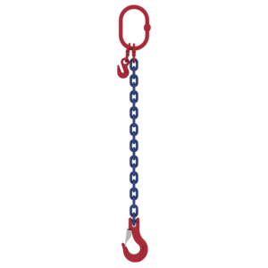 Chain sling 1-leg with latch hook