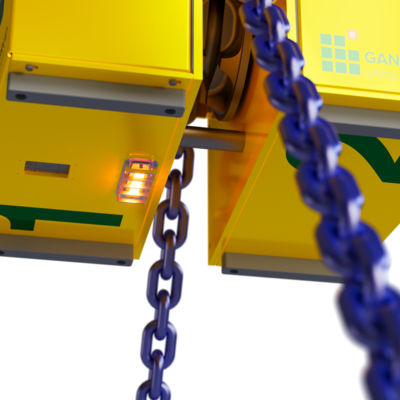 Ganterud L20-3 Pro with lower warning light