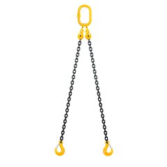 Chain sling 2-leg with latch hook