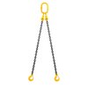 Chain sling 2-leg with latch hook