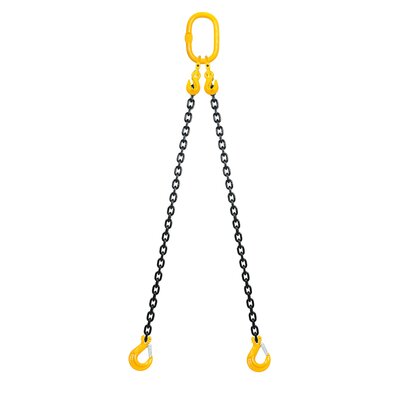 Chain sling 2-leg with latch hook