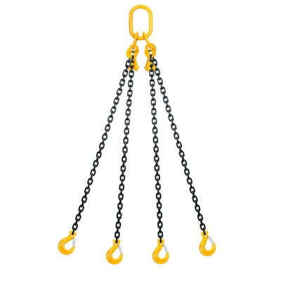 Chain sling 4-leg with latch hook