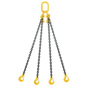 Chain sling 4-leg with latch hook