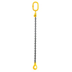 Chain sling 1-leg with safety hook