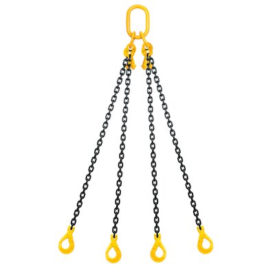 Chain sling 4-leg with safety hook