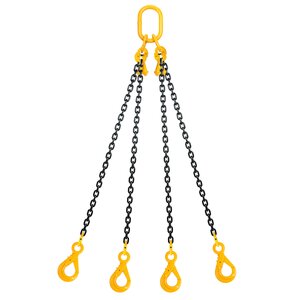 Chain sling 4-leg with safety hook