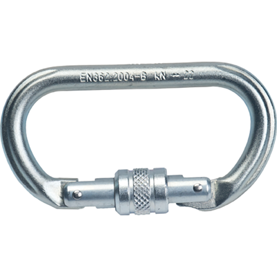 End fitting (carabiners)