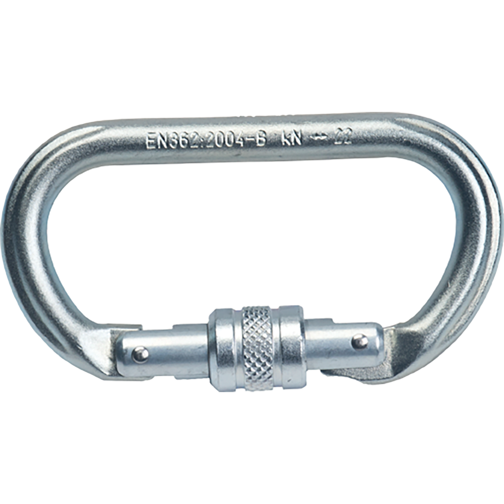 End fitting (carabiners)