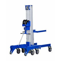 Heavy-duty material lift designed for lifting and positioning heavy construction materials Glass and Material Lift GML 800+